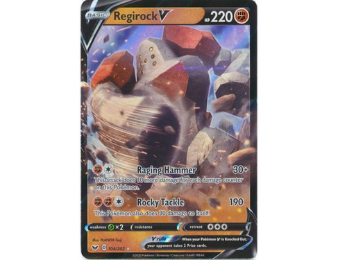 regirock v pokemon card value Amazon.com: Regigigas & Legendary Giants - Regidrago - Regieleki - Regice -  Regirock - Registeel