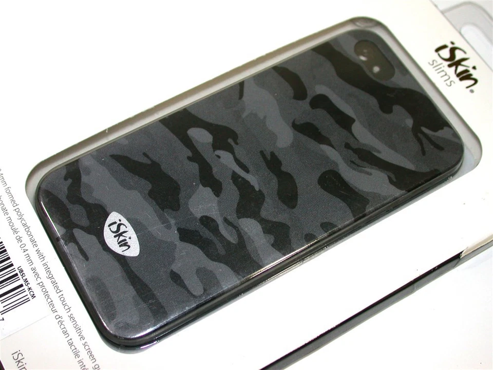 Nueva Funda iSkin Slim Negra Camuflaje para iPhone 5 UBSLM5-KCM - ENVÍO GRATUITO Foto 2 de 2