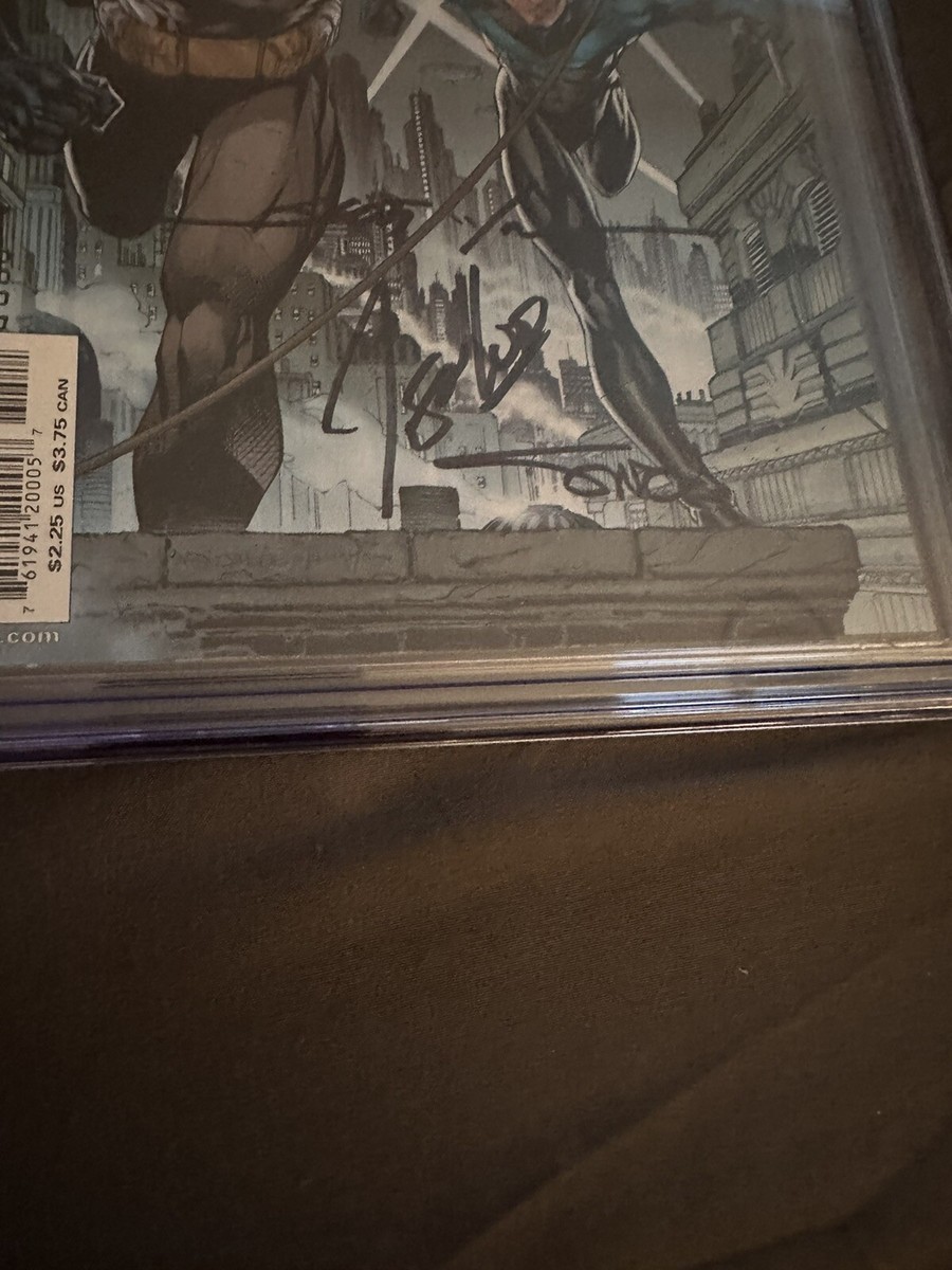 Batman #615 CGC SS 9.2 Signed: Jim Lee, Jeph Loeb, Williams