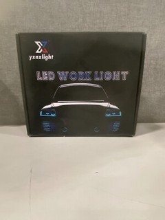 yxnxlight LED Work Light Amber Yellow