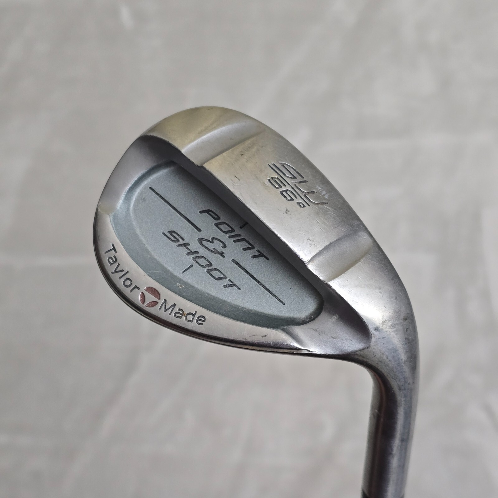 TaylorMade Point N Shoot Sand Wedge 56* Wedge Steel Mens RH Golf Club