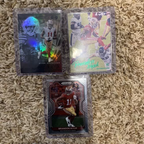 2020 Panini Prizm #301 Brandon Aiyuk San Francisco 49ers RC! 27 219