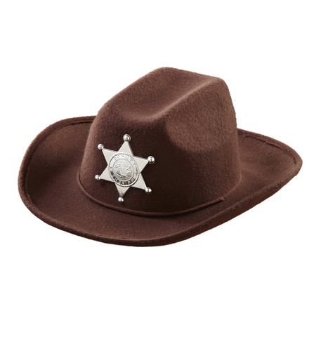 Cappello Cowboy Con Stella Da Sceriffo In Feltro PS 20021 | eBay
