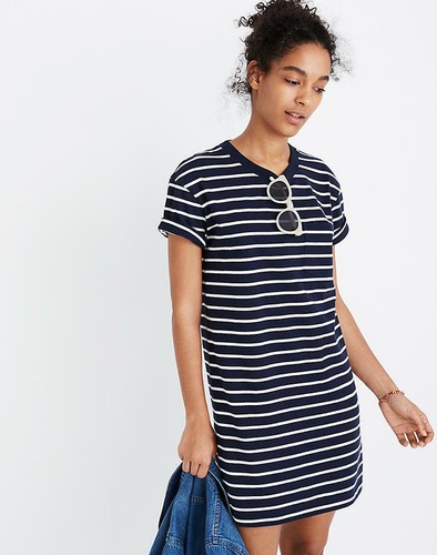 NEW Madewell Tina T-shirt Dress in 