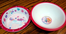 Set 2 Baby Feeding Bowls Playtex 2018 Paw Patrol Unicorn Pink w/Stars 637