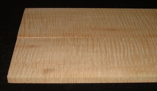 2 bds, 3/4+x5-3/4+x35 4/4 Figured Tiger Curly Maple Lumber Board, M-333 - 第 5/6 張圖片