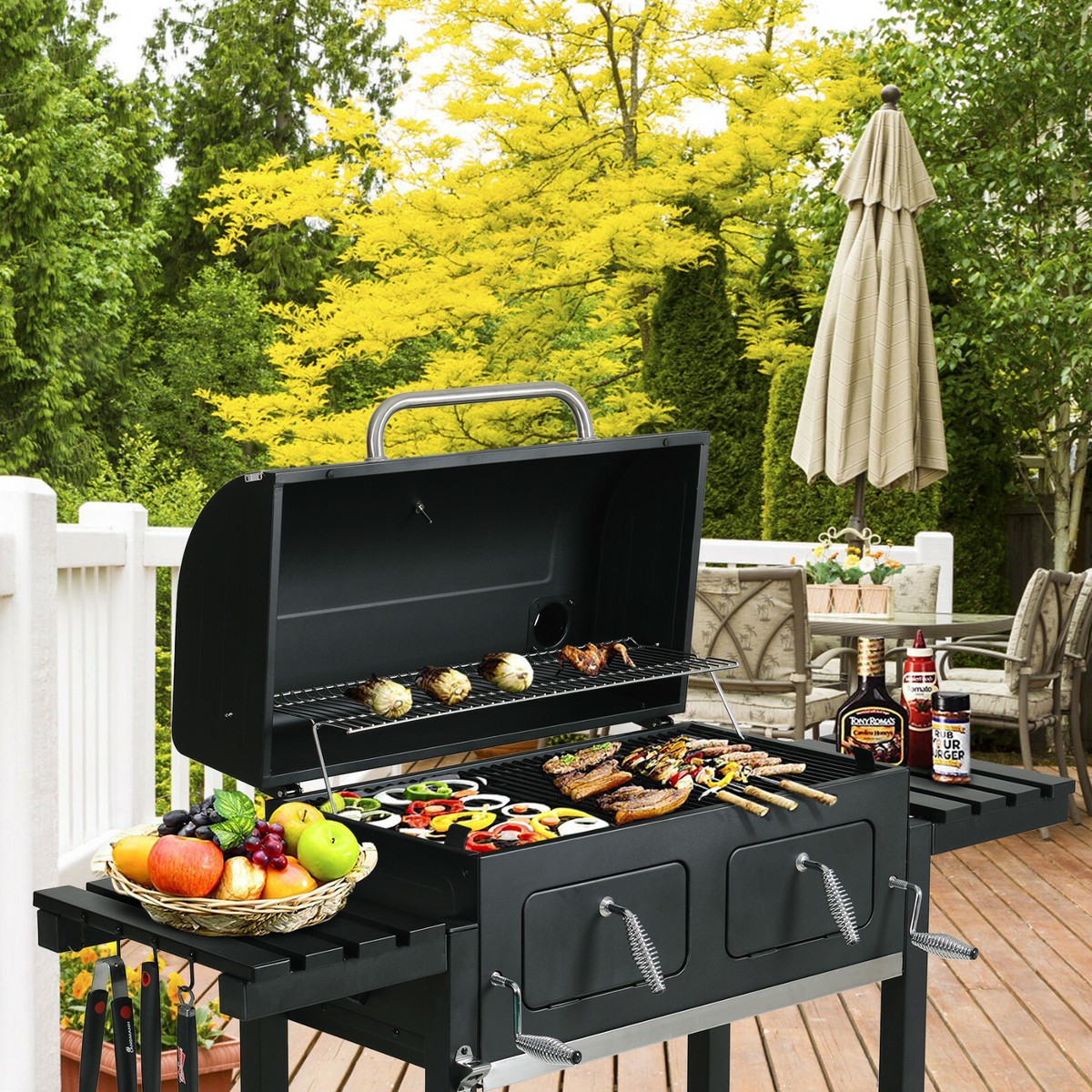 バーベキュー・調理用品 Hang Out LOG CARRY & Fire side Table frt-5031st-6_8.jpg