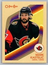 Mark Kastelic 2023-24 O-Pee-Chee Retro HOCKEY #210 Ottawa Senators