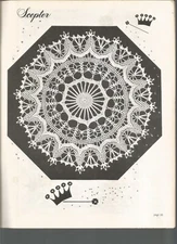 Crochet Originals Elizabeth Hiddleson Vintage Patterns Motifs Doilies J93