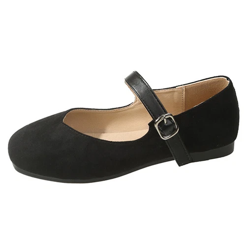 Ballerine donna slip on scuola Mary Jane punta tonda decolte comode ragazza passeggio - Foto 14 di 27