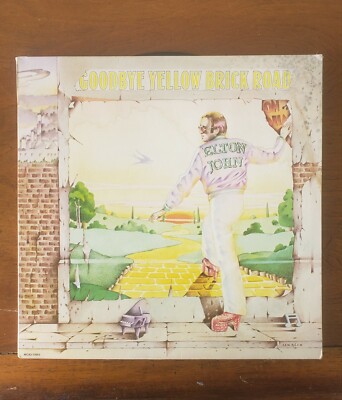 ELTON JOHN Goodbye Yellow Brick Road Vinyl 2 Record Tri-fold LP