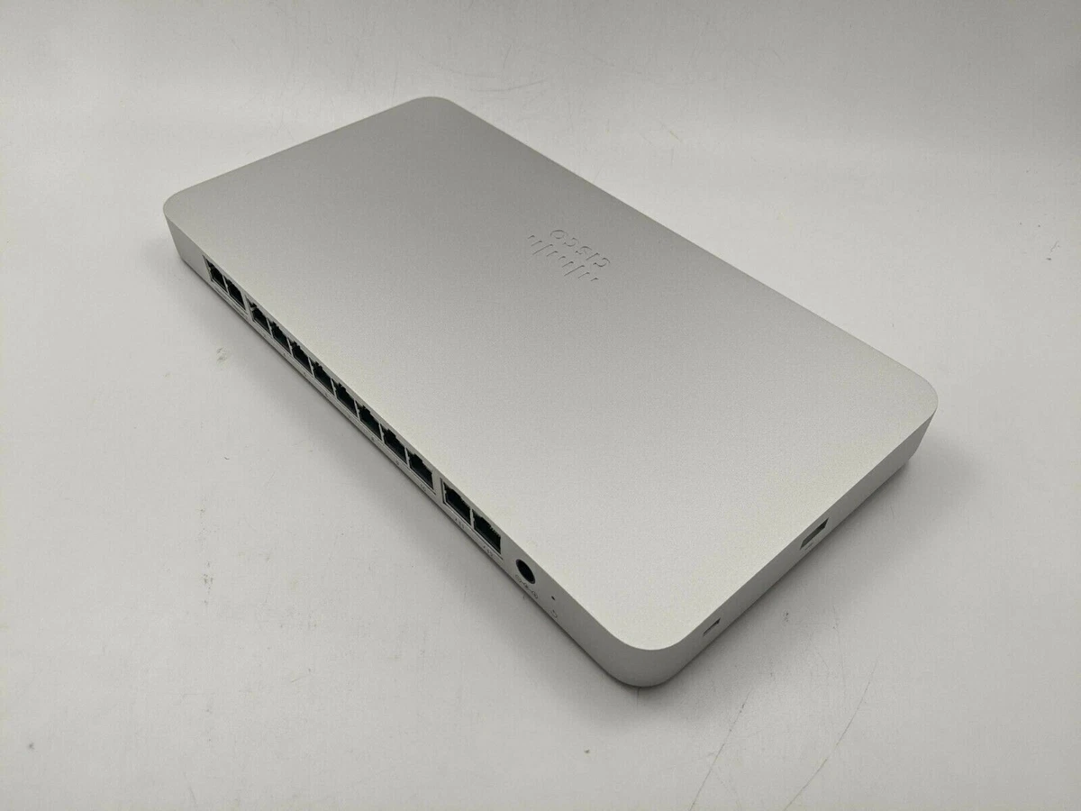 Cisco Meraki MX68 HW Cloud Managed Security Appliance UNCLAIMED No Power Adapter