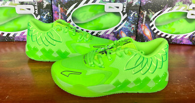 DS PUMA Lamelo Ball MB.01 Low Green Gecko Volt - 376941-07  display picture 1