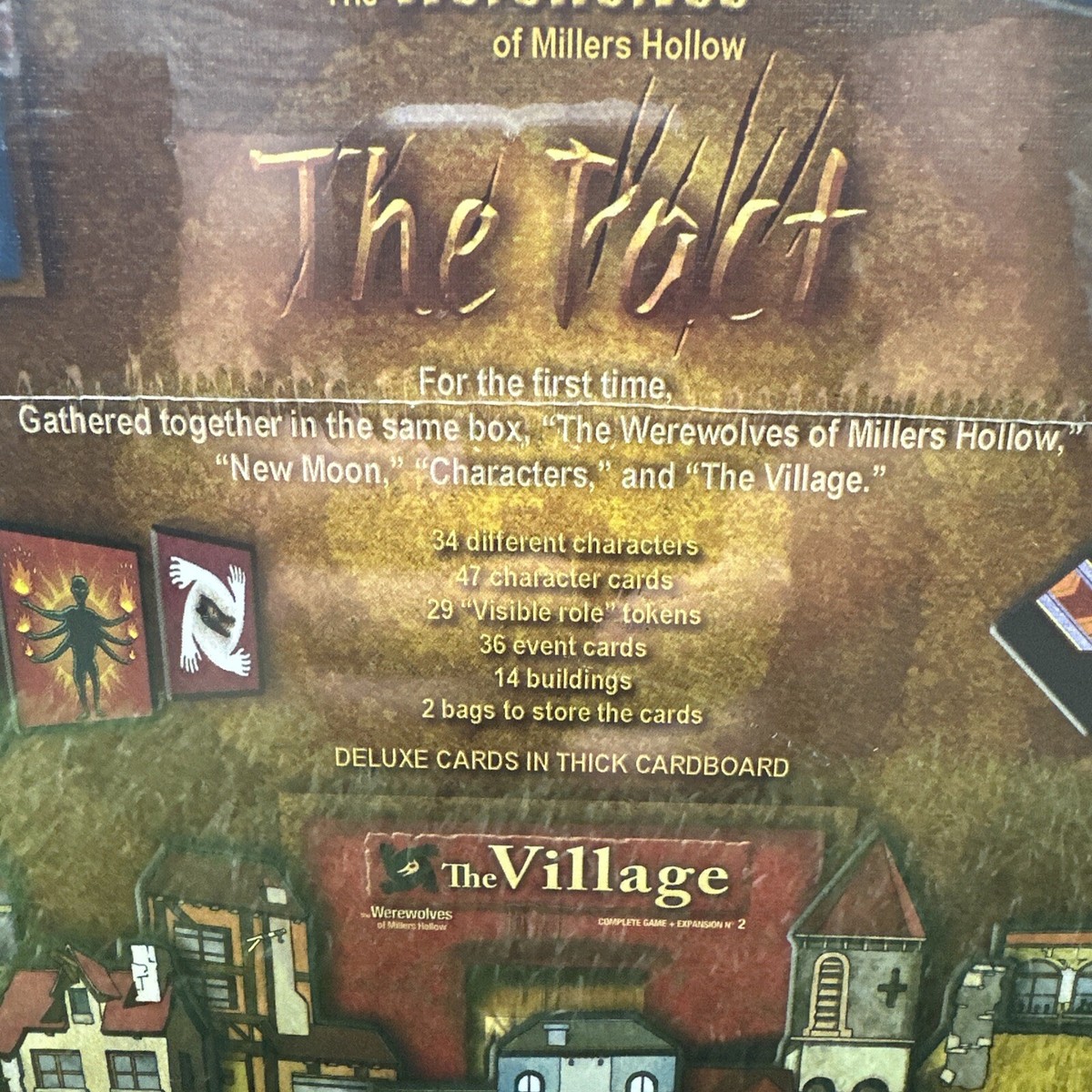 The Pact Werewolves Of Miller's Hollow Party Game Village New Moon