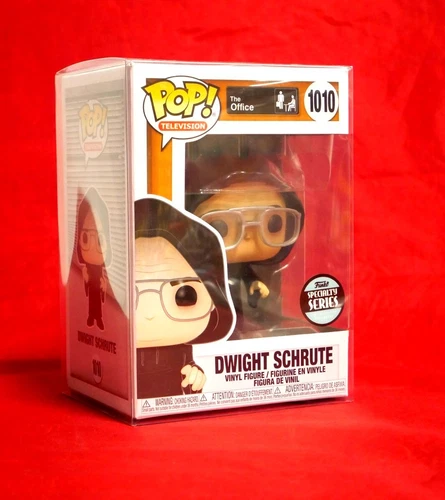 The Office Funko Pop Dwight Schrute #1010 Specialty Series MIB Plastic Protector