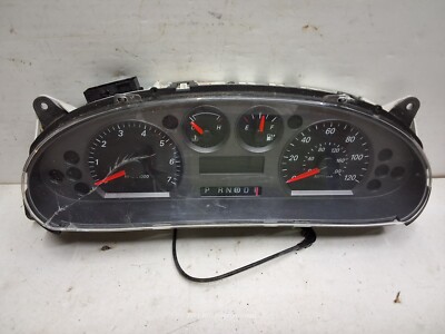 04 05 06 Ford Taurus Mercury sable MPH speedometer gray mask black dials OEM