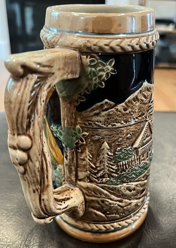 KMP Beer Stein Armart Dis, Woman, Two Men & Forrest Lodge Makers Mark 6” - Picture 4 of 11