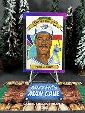 1988 Donruss Baseball Fred McGriff Blue Jays HOF Diamond Kings 16