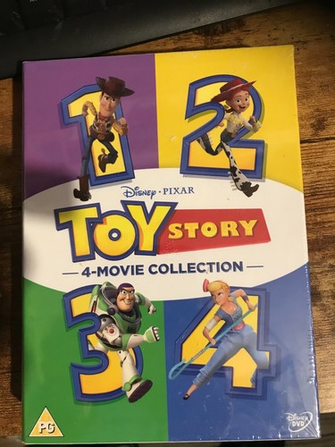 Toy Story 1 2 3 And 4 Disney Dvd Box Set New And Sealed Up Ebay