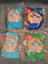 2001 Lot of 4-McDonald's Disney's House of Mouse Soft Toys 3,4,5,6