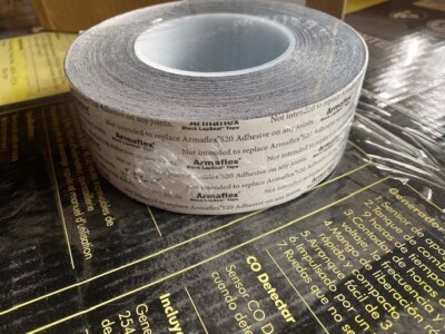 Armaflex 520 Black LapSeal Tape 2'' x 82 ft, BST125282 (NEW)