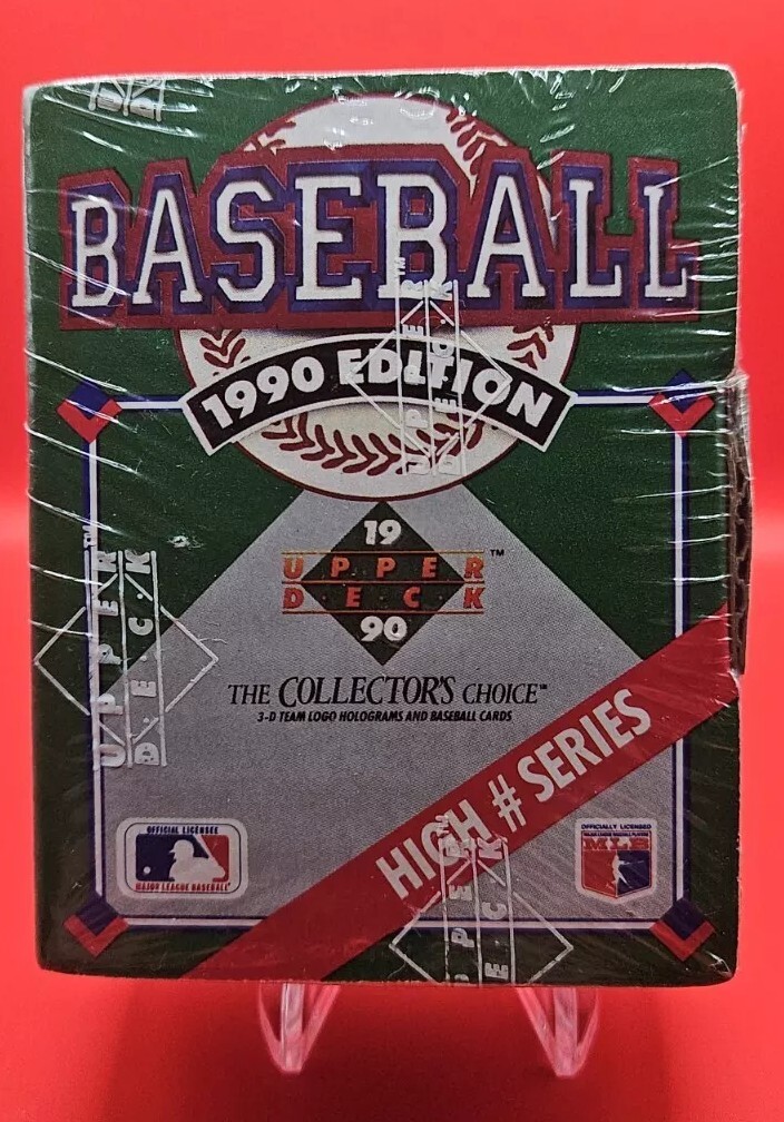 1990 Upper Deck Baseball High # Series Collectors Choice Factory