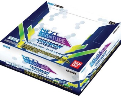 Digimon Card Game ENGLISH BT07 Next Adventure Booster Box NEW & FACTORY SEALED^ | eBay Digimon Card Game ENGLISH BT07 Next Adventure Booster Box NEW & FACTORY SEALED^ | eBay