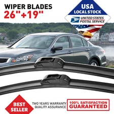 Set of 26"+19" OEM Genuine Front Windshield Wiper Blades For Acura TL 2004-2014