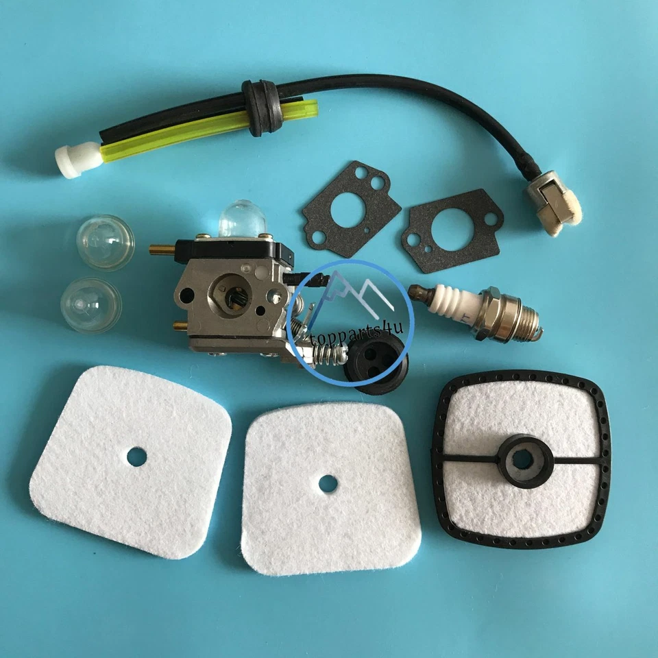 Carburetor Carb & Fuel Line For ECHO Mantis 7222 7222E 7222M 7225 7230 7240 7920 - Image 2 of 3