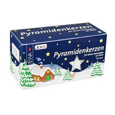 Richard Glaesser Pyramid Candles - Small (White) 