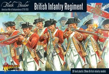 AWI British Infantry Regiment by Warlord