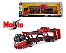 Maisto Mercedes Benz Actros Transporters 1990 Mercedes-benz 190e Red 164