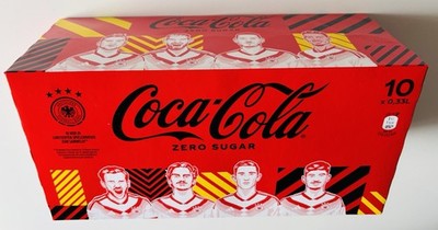 Coca Cola Zero DFB Edition 10er Pack Deutschland Nationalspieler WM 2026 Germany