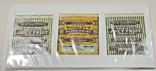 2290.6 ~ Vintage Wrigley's Juicy Fruit & Peppermint Chewing Gum Coupons Mounted!