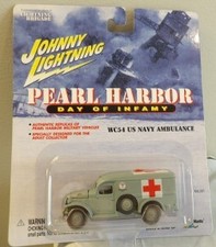 Johnny Lightning 305-03 Pearl Harbor Day of Infamy WC54 US Navy Ambulance