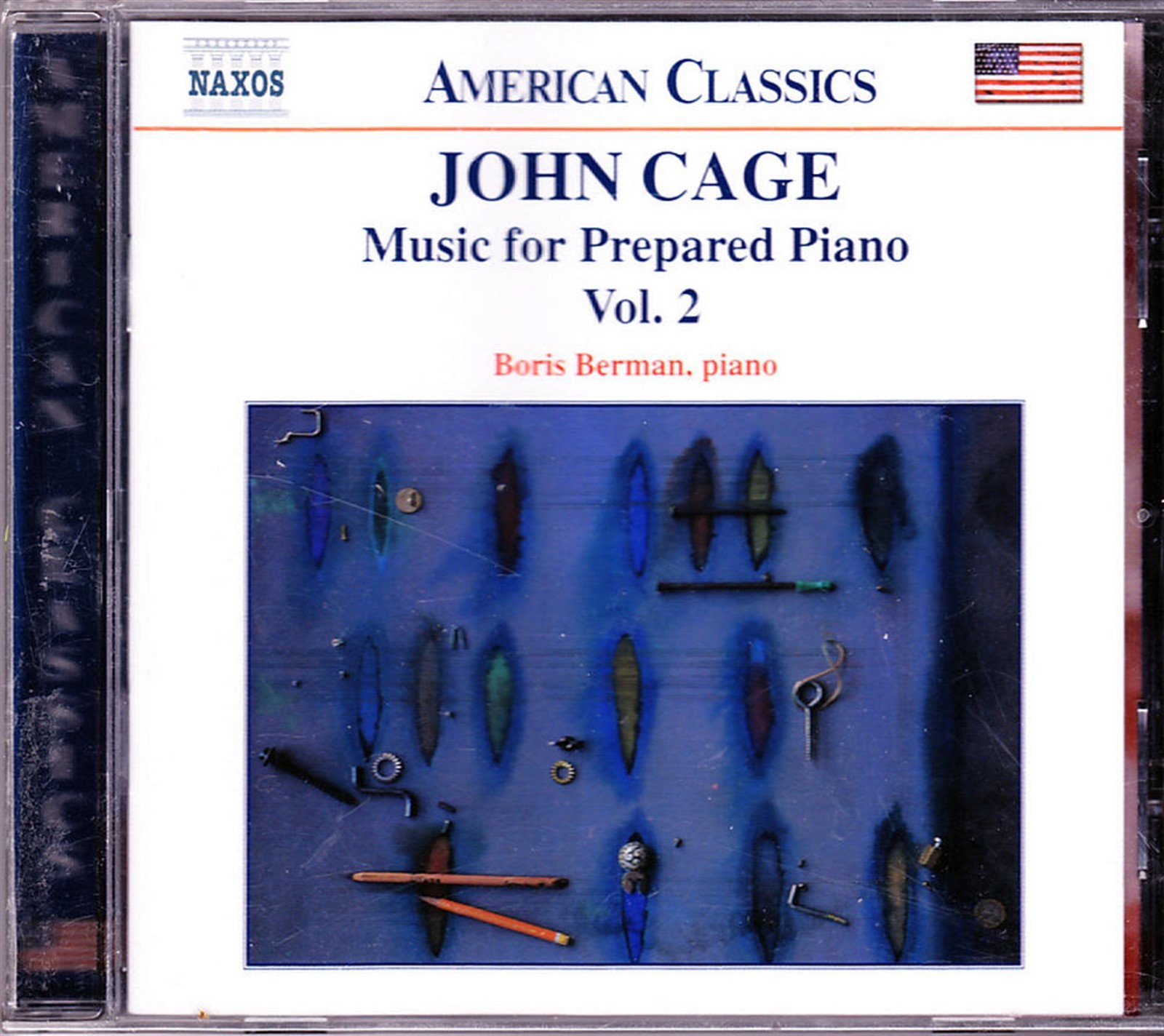 John Cage Sealed CD Music Prepared for Piano Vol. 2 - Boris Berman (2001)
