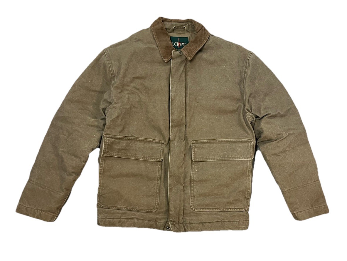 1990s Jcrew Barn jacket Mocha Deadstock Size XS Vintage | eBay