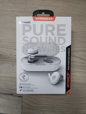 HyperGear Active True Wireless Bluetooth Earbuds White Brand New Sealed
