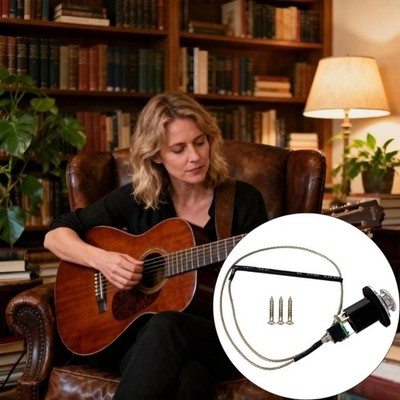 Nonslip Guitar Pickup Jacks Cap Universal Fit for Acoustic Instrument