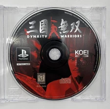 Dynasty Warriors (Sony PlayStation 1, 1997) Koei Disc Only - Tested