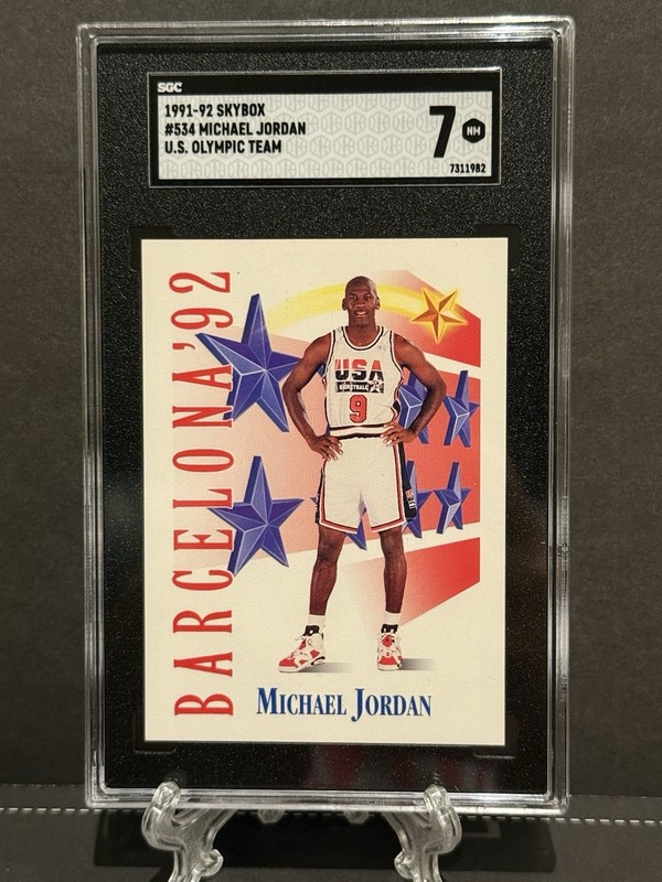 91-92 Skybox Michael Jordan USA Olympic Team - Michael Jordan Cards