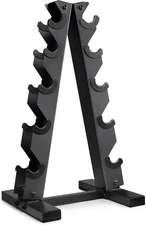 Cap Barbell A-Frame Dumbbell Weight Rack | Color Series Carbon 