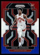 David Johnson 2021-22 Panini Prizm #278 Raptors Insert ? SEE SCAN! FREE SHIP