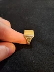 WW2 WWII U.S. Army Military Service Ring. Sterling