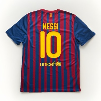 Original ''MESSI'' #10 Barcelona Trikot | 2011/2012 Home | Retro Adidas Größe L