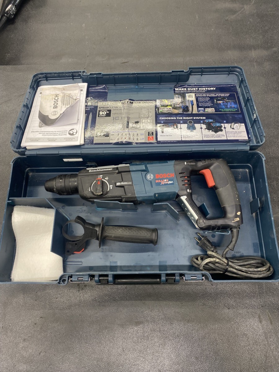 Bosch GBH2-28L Bulldog Xtreme Max Rotary Hammer 1-1/8" & Case (PD5037657)