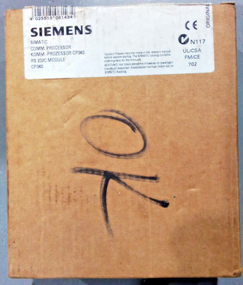 Siemens 6ES7340-1AH01-0AE0 SIMATIC S7-300 CP340 RS232 Communication Processor Mo