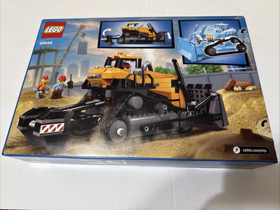LEGO City Yellow Bulldozer Complete Construction Vehicle Set