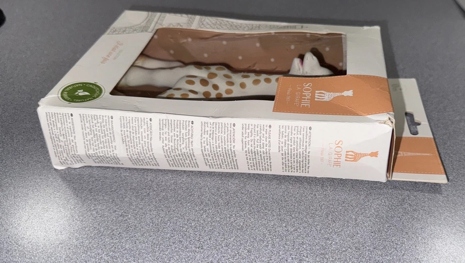 Sophie la Girafe 原装天然橡胶牙胶 – 全新(盒装) — 第 3/4 张图片
