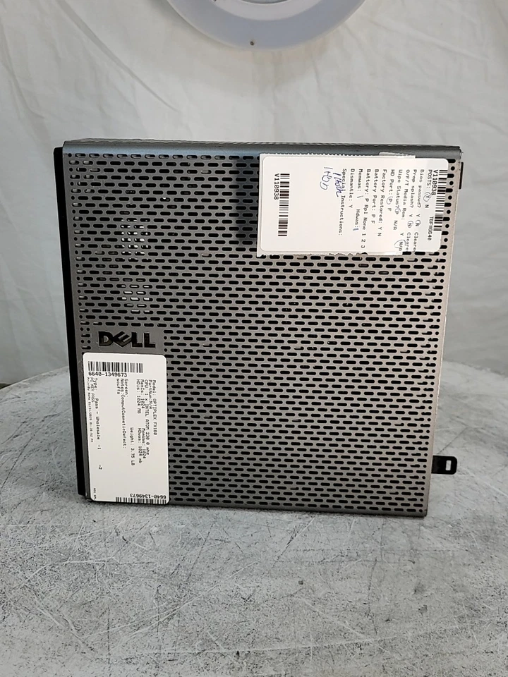 Dell Optiplex FX160 DC01T Thin Client Intel Atom 230 1GB RAM 1GB HDD SEE NOTES - Image 4 of 4